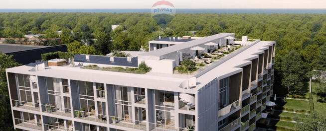 Dwupoziomowy apartament z prywatnym tarasem