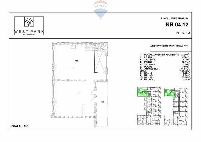 Dwupoziomowy apartament z prywatnym tarasem