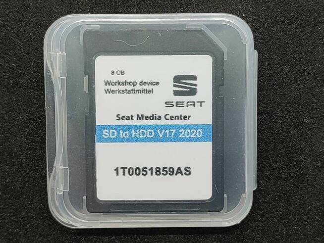 Karta SD aktualizacja map dla SEAT EU