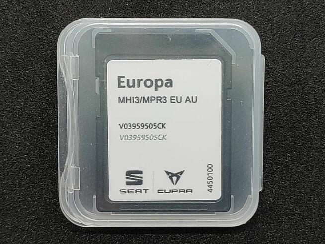 Karta SD aktualizacja map dla SEAT EU