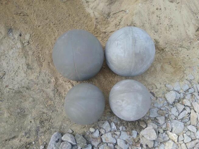 Kula betonowa ogrodowa cementowa 40cm pełna kule ozdoba na o