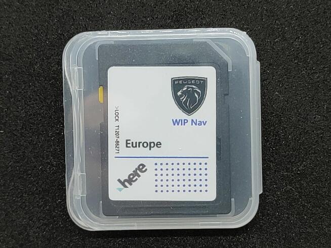 Karta SD z mapą EU PEUGEOT
