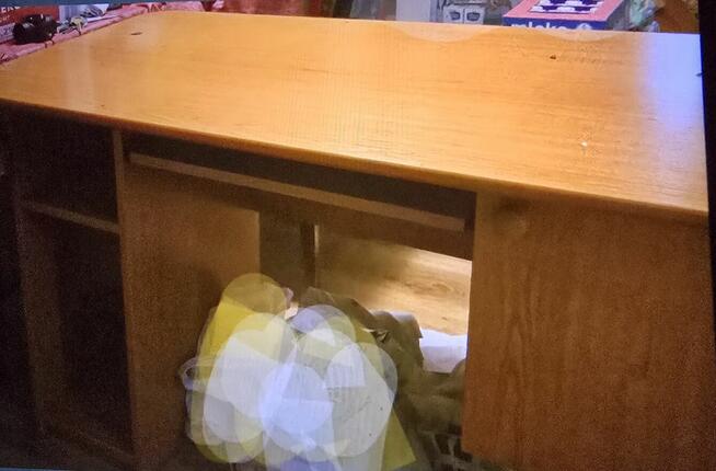 Solidne biurko komputerowe 115x60x75