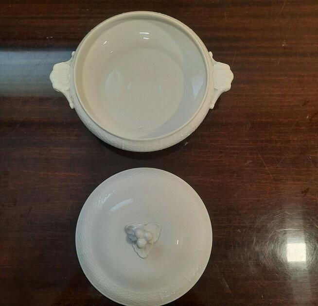 Porcelana Fehér Herend, gulasz, zupa, miska na warzywa