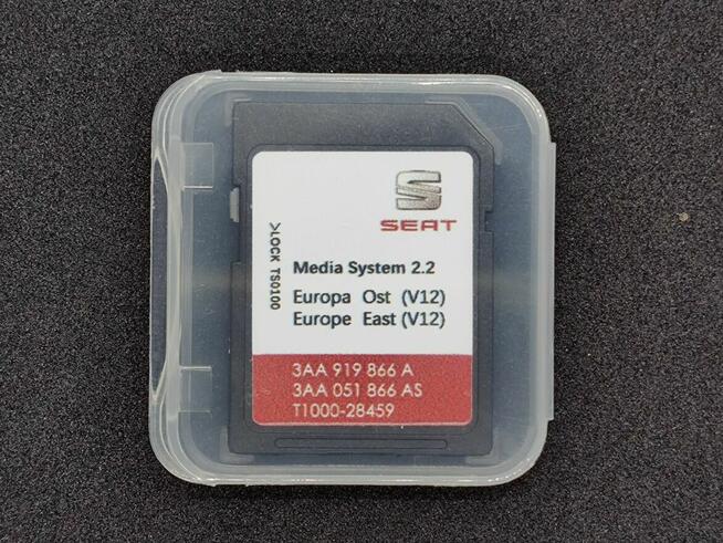 Karta SD aktualizacja map dla SEAT EU