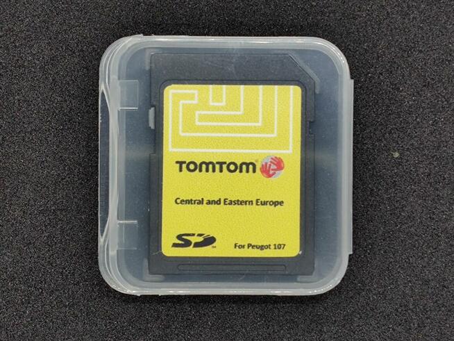 Karta SD z mapą EU PEUGEOT
