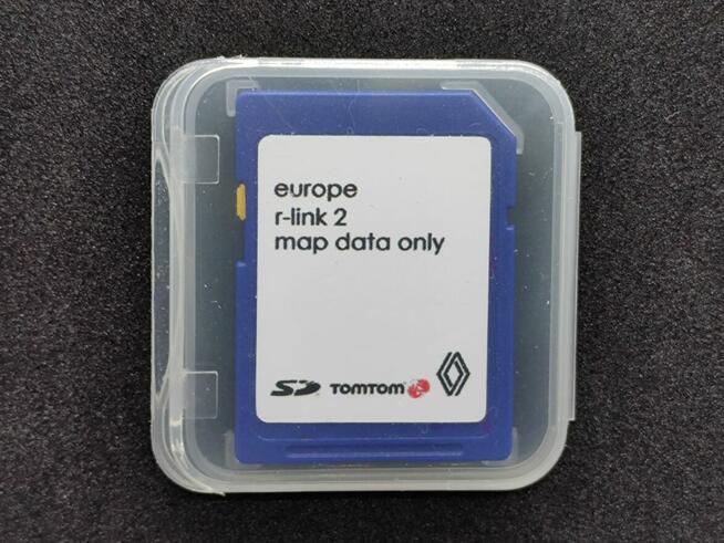 Karta SD z aktualizacją map dla Renault