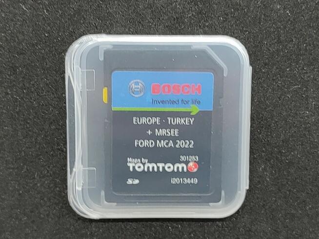 Karta SD z mapą dla systemów Ford