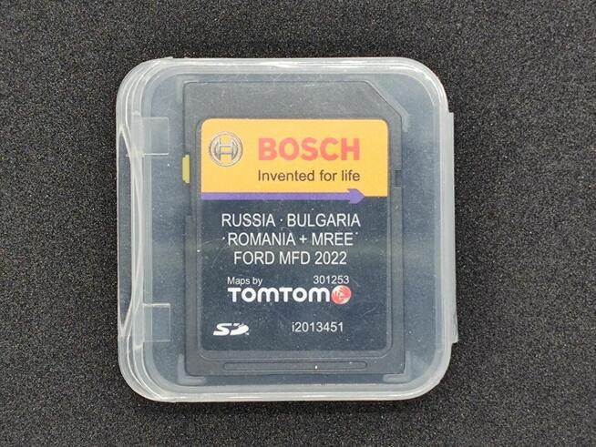 Karta SD z mapą dla systemów Ford
