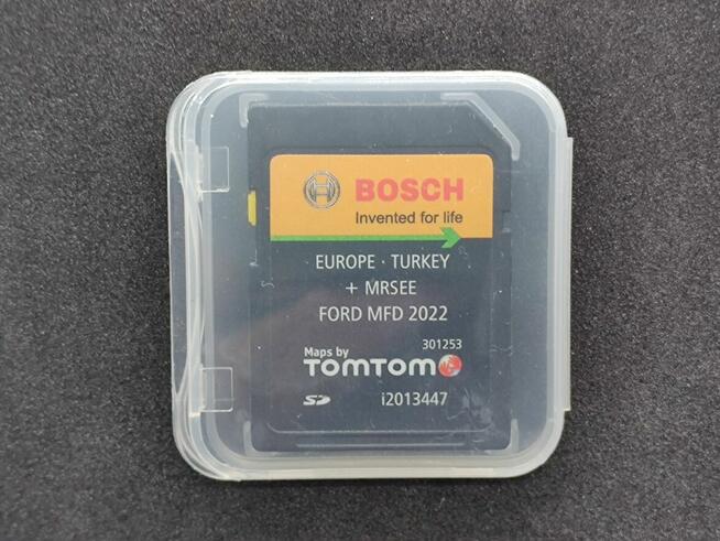 Karta SD z mapą dla systemów Ford