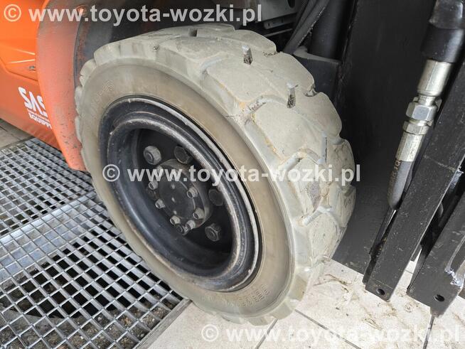 Wózek widłowy TOYOTA 7FGF30 kabina , TRIPLEX 7FG30 Linde