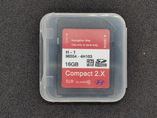 Karta SD aktualizacja map 2025 Hyundai Gen 2.X