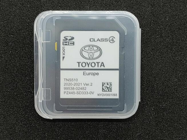 Aktualizacja map dla systemów Toyota