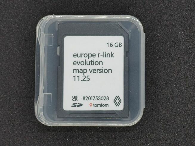 Karta SD z aktualizacją map dla Renault