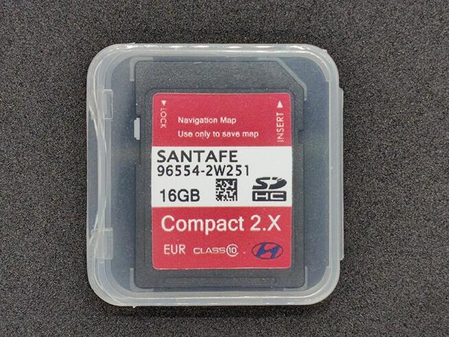 Karta SD aktualizacja map 2025 Hyundai Gen 2.X