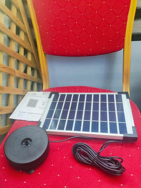 Fontanna Solarna do oczka wodnego ogrodu stawu pompa wodna