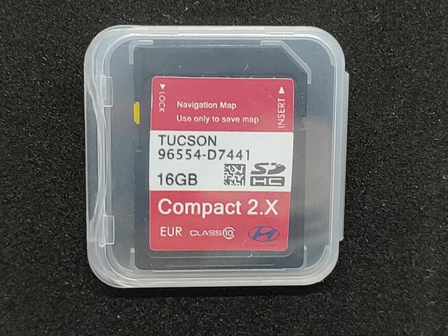 Karta SD aktualizacja map 2025 Hyundai Gen 2.X