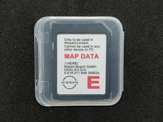 Karta SD Mapy EUROPY NISSAN Connect