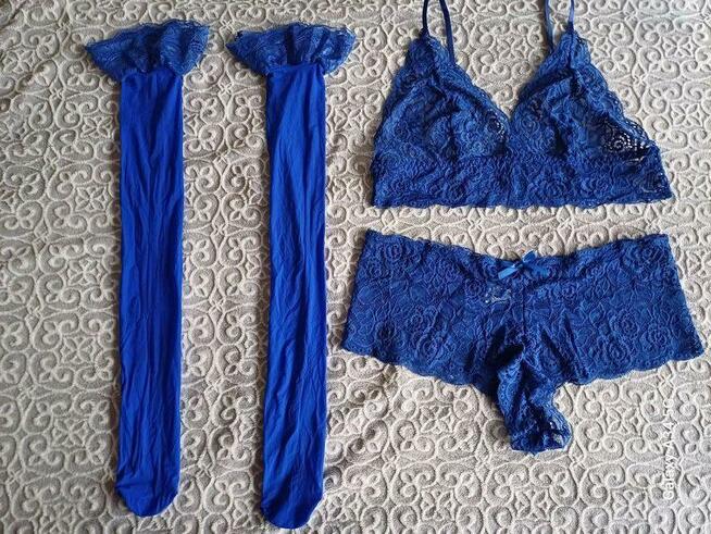 Koronkowy komplet,2XL