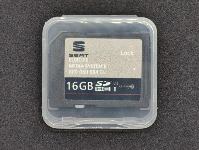 Karta SD aktualizacja map dla SEAT EU