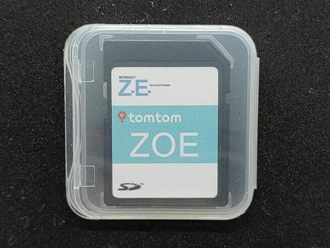 Karta SD z aktualizacją map dla Renault