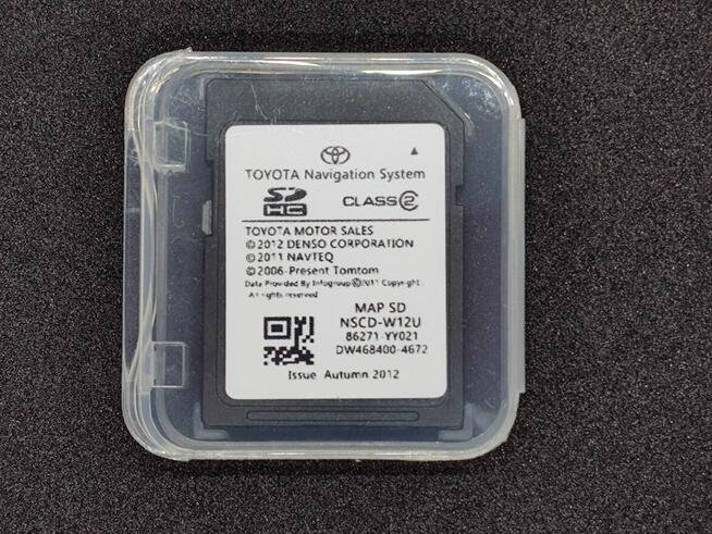 Aktualizacja map dla systemów Toyota