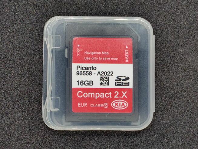 Karta SD mapy 2025 Kia Gen 2.X