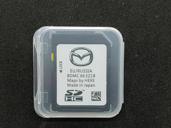 Aktualizacja map dla systemów Mazda