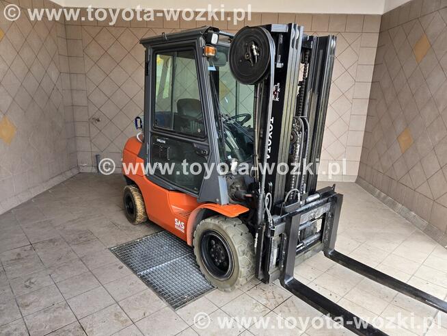 Wózek widłowy TOYOTA 7FGF30 kabina , TRIPLEX 7FG30 Linde