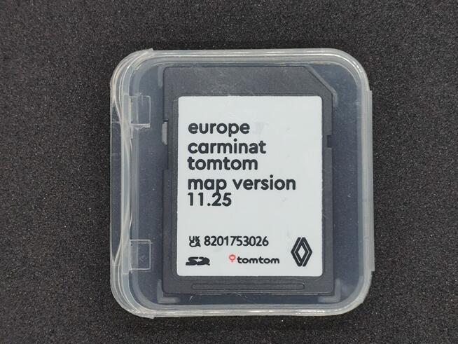 Karta SD z aktualizacją map dla Renault