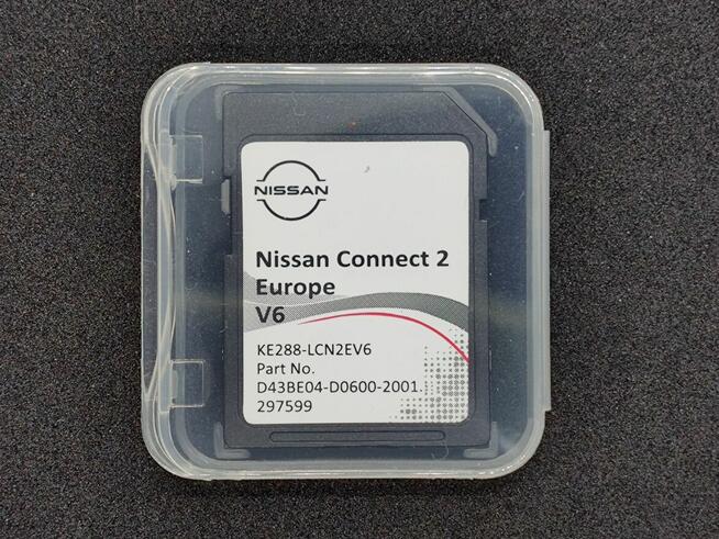 Karta SD Mapy EUROPY NISSAN Connect
