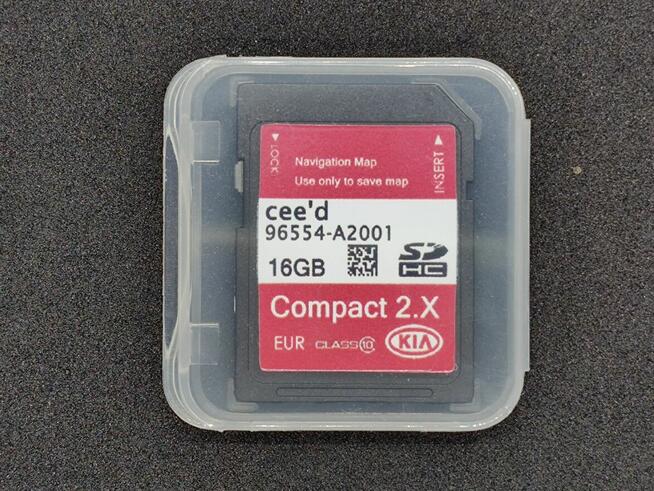 Karta SD mapy 2025 Kia Gen 2.X