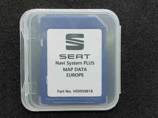 Karta SD aktualizacja map dla SEAT EU