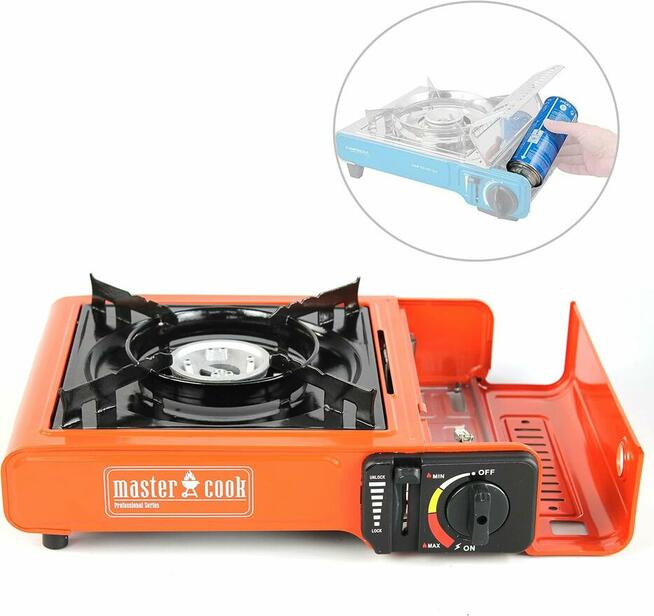 MasterCook Przenośna kuchenka gazowa 2,1kW