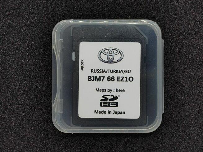 Aktualizacja map dla systemów Toyota