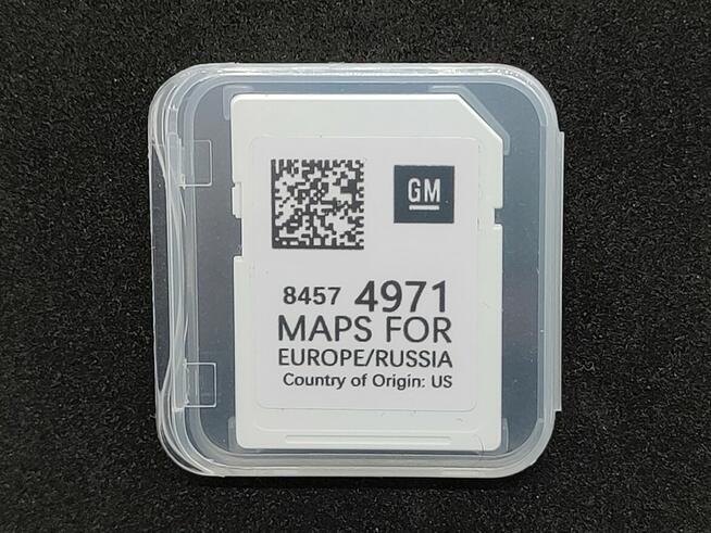 Karta SD z mapą EU OPEL/Vauxhal