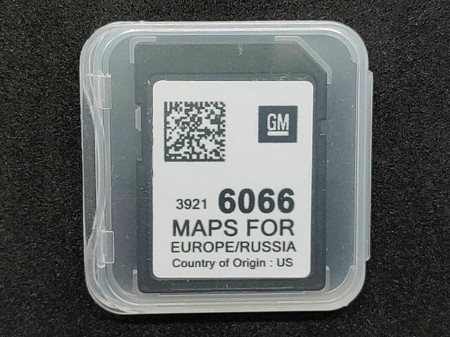 Karta SD z mapą EU OPEL/Vauxhal