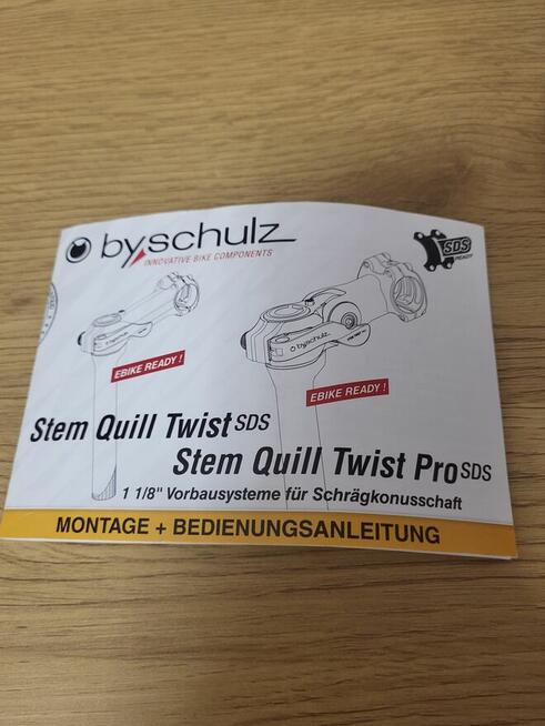 Z5820 wspornik kierownicy by.schulz Stem Quill Twist mostek