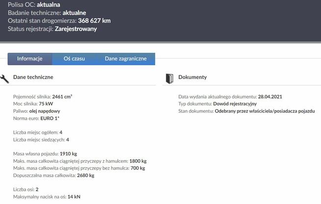 Kamper VW DEHLER 4.7 OPTIMA 2.5 TDI California / Westfalia