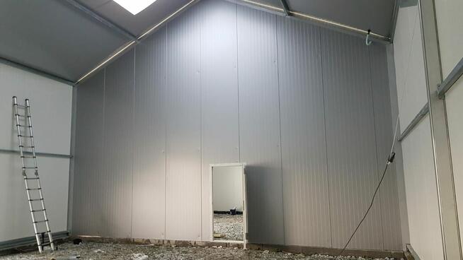 Hale przemysłowe namiotowe oraz konstrukcje stalowe