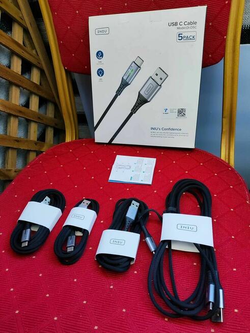 Kabel USB C typu C Iniu Di-5DC do telefonu Samsung Xiaomi