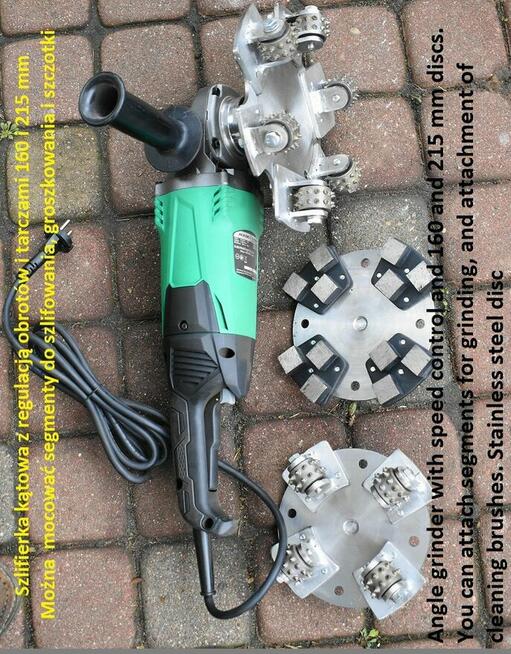 Dylatacje - Frezarka do fazowania nacięć dylatacji i rowków