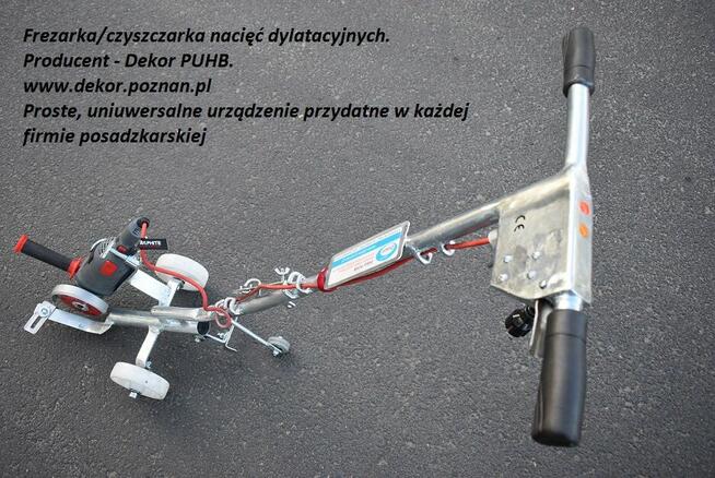 Dylatacje - Frezarka do fazowania nacięć dylatacji i rowków