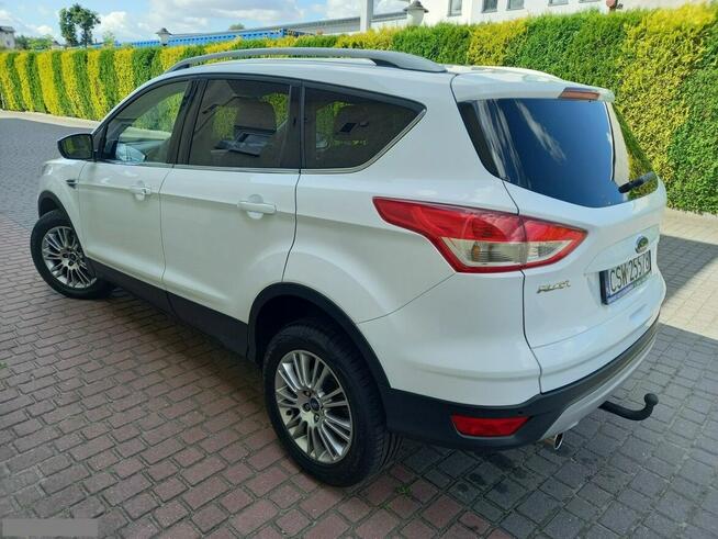 Ford Kuga 1.6Benz 150KM Titanium Navi Pół-Skóry Grz.Fotele Park.Assist Zarejestr