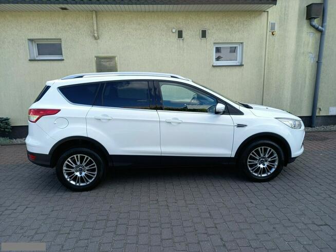 Ford Kuga 1.6Benz 150KM Titanium Navi Pół-Skóry Grz.Fotele Park.Assist Zarejestr