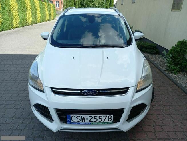 Ford Kuga 1.6Benz 150KM Titanium Navi Pół-Skóry Grz.Fotele Park.Assist Zarejestr