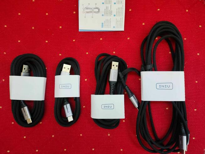 Kabel USB C typu C Iniu Di-5DC do telefonu Samsung Xiaomi