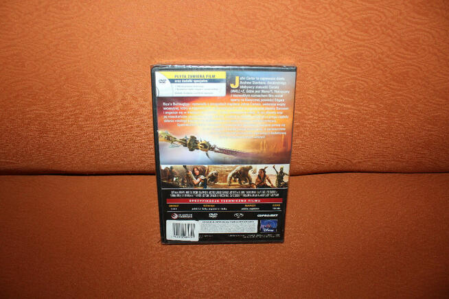 John Carter 2012 rok DVD Folia