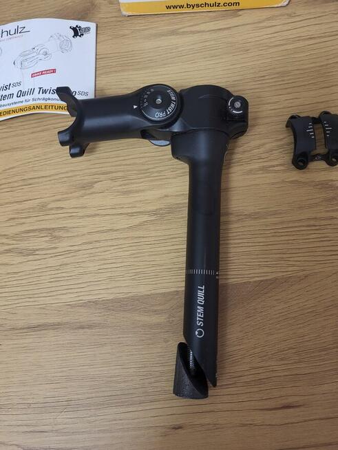 Z5820 wspornik kierownicy by.schulz Stem Quill Twist mostek