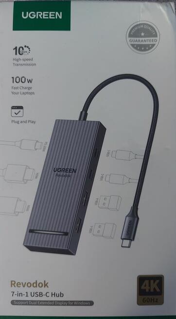 FIRMA UGREEN REVODOK Pro 10Gbps USB C Hub 2HDMI 4K@60Hz